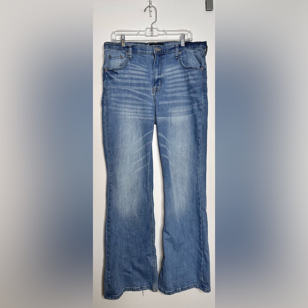 Aeropostale Light Blue Flare Jeans.  Women’s size 16